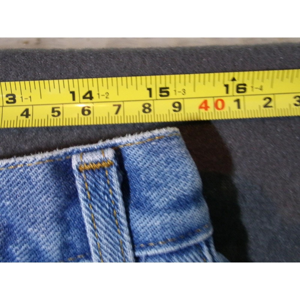 Chic Classic Womens Jeans Size 14 Light Wash High Rise Mom Jeans - Picture 5 of 6